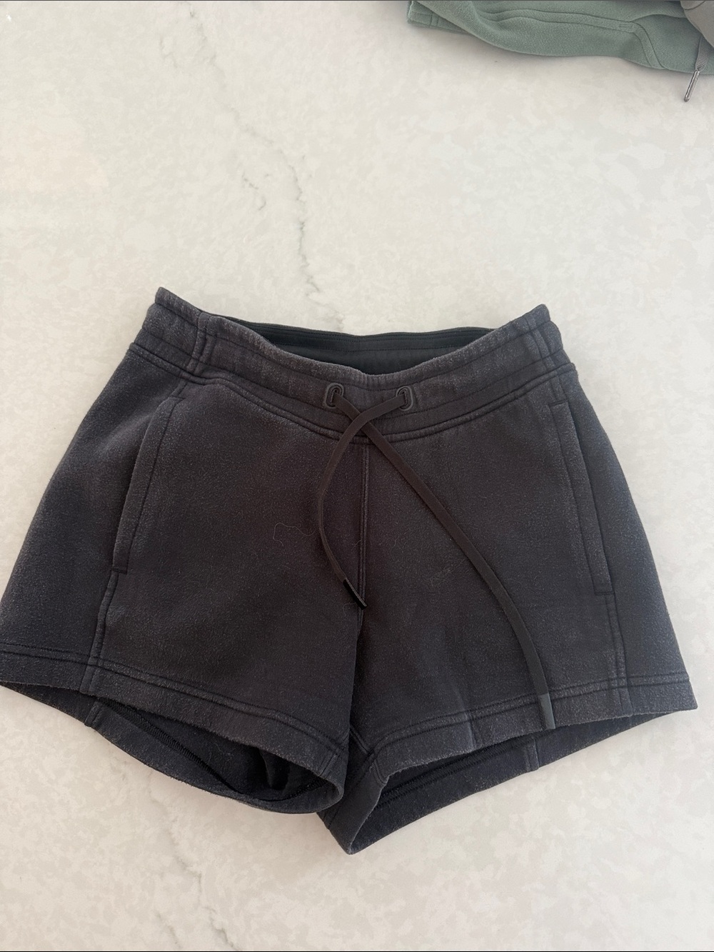 lululemon athletica Black Drawstring Athletic Shorts - Picture 1 of 4
